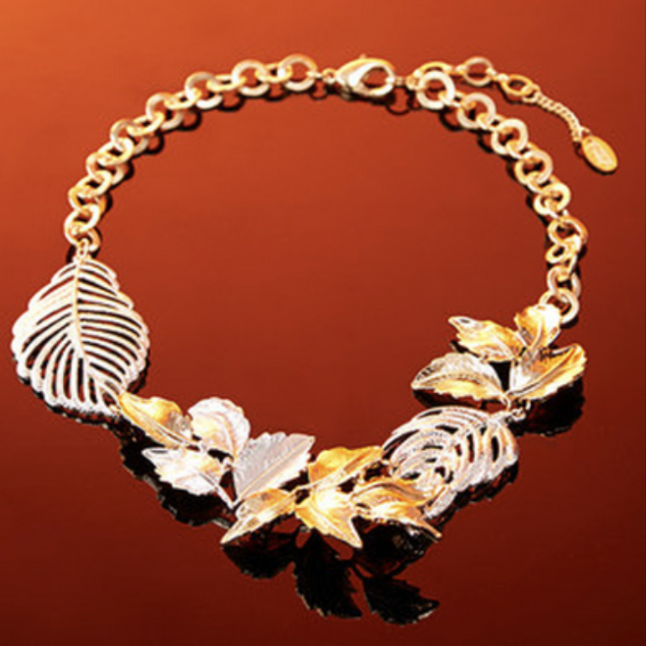 Bryan Carle THOB Original Editorial Women Jewelry Orange Necklace