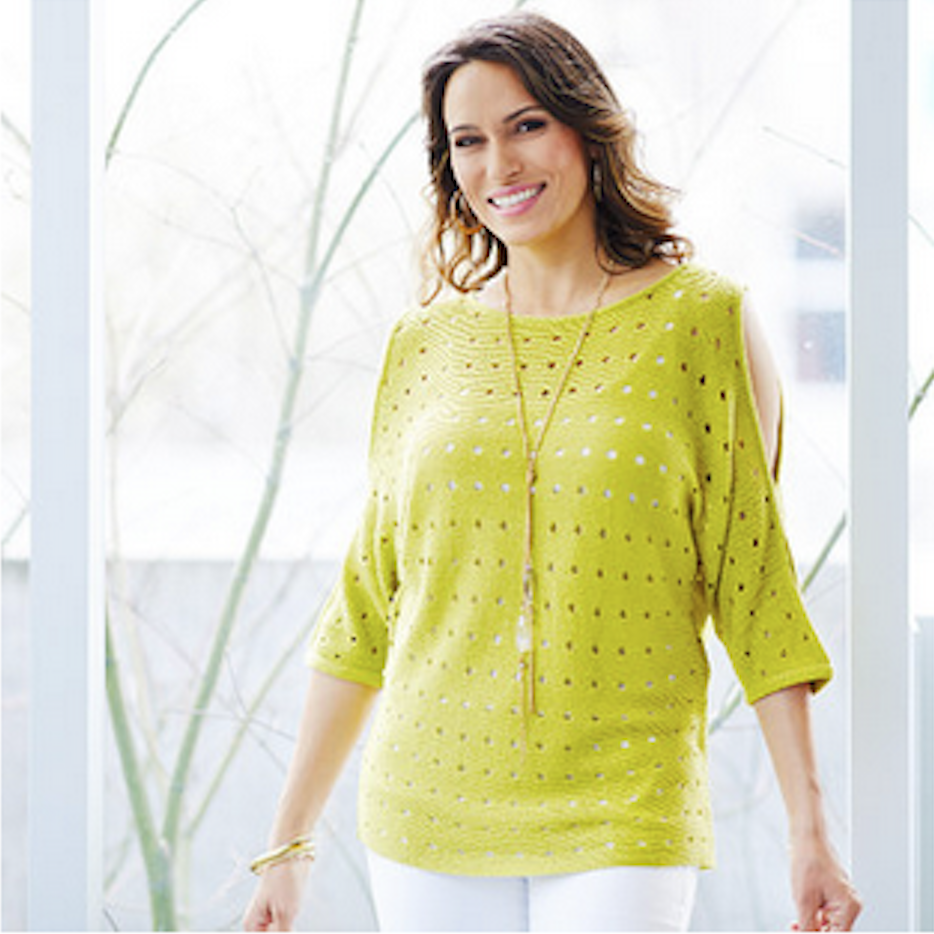 Bryan Carle THOB Original Editorial Women Top Chartreuse