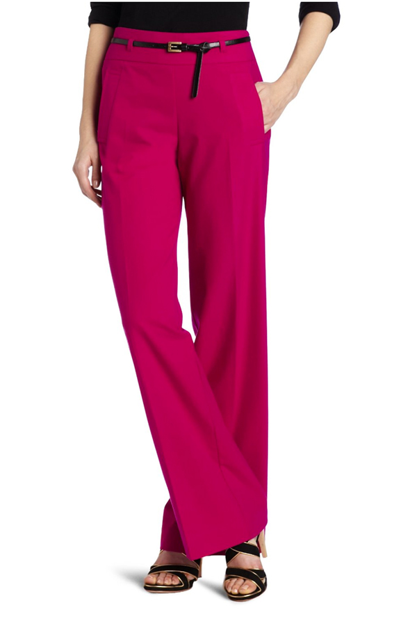 Bryan Carle THOB Original Women Clothing Dress Dress Pants Magenta Trina Turk Black Top Black Skinny Belt Black Gold Strappy Heels