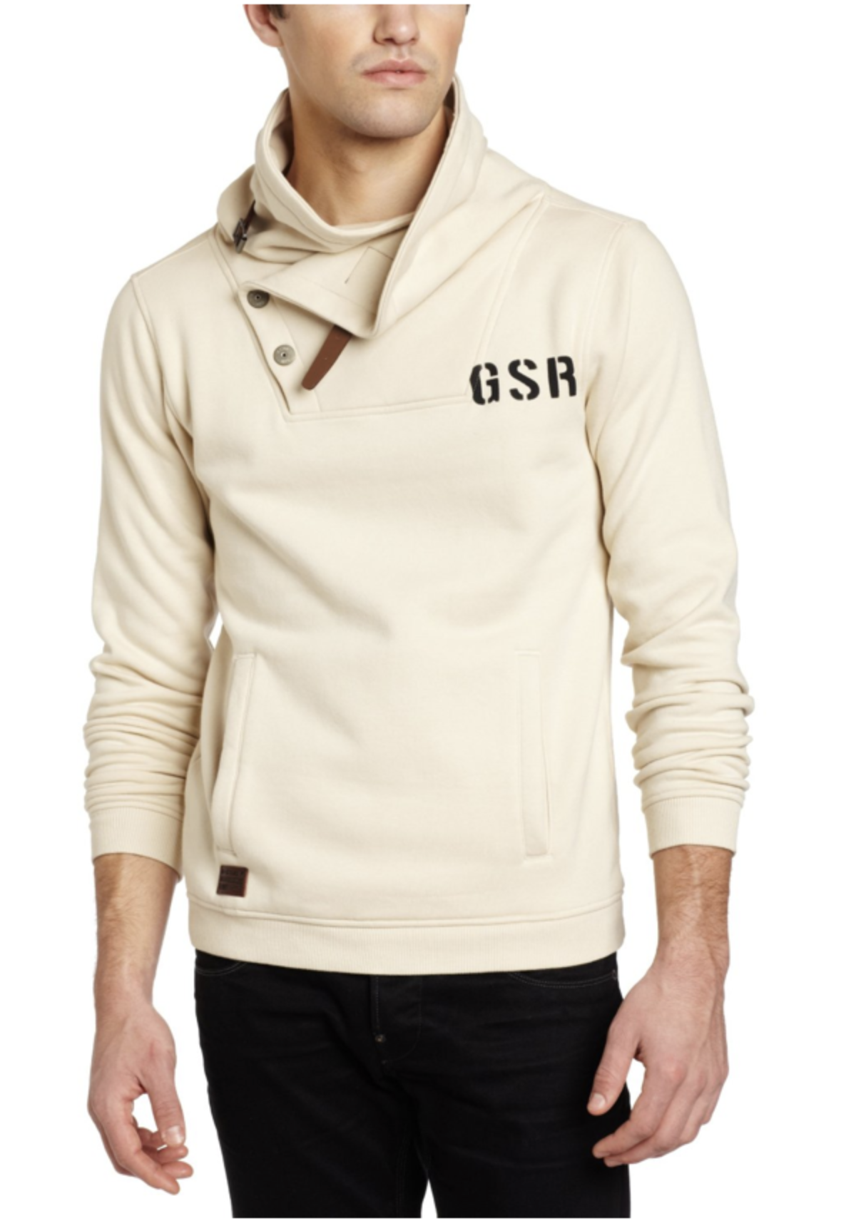 Bryan Carle THOB Original Men Clothing Cream GStar Raw Sweatshirt